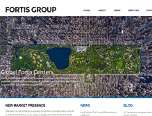 Tablet Screenshot of fortisgroup.com